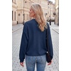 image:imageArachampCloz Womens 100 Cotton Relaxed Fit Sweaters Spring Fall Casual Cozy Tops 2026Navy