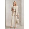image:imageArachampCloz Womens Cashmere Wool Elbow Sleeve Sweater Relaxed Fit Work Tops Summer 2026Cream