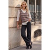 image:imageArachampCloz Womens Wool Blend Knit V Neck Sleeveless Casual Sweater Vest TopWhite