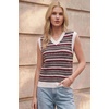 image:imageArachampCloz Womens Wool Blend Knit V Neck Sleeveless Casual Sweater Vest TopWhite