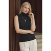 image:imageArachampCloz Womens Wool Blend Slim Fit Soft Turtleneck Business Casual Tank TopsBlack