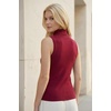 image:imageArachampCloz Womens Wool Blend Slim Fit Soft Turtleneck Business Casual Tank TopsBurgundy