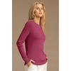 image:imageArachampCloz Womens Wool Blend Classic Crew Neck Casual Fall SweatersRaspberry Pink