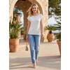 image:imageArachampCloz Womens Cashmere Blend Cap Sleeve Hollow Out Sweater Vest Casual Loose Knit Summer Tops 2026White