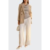 image:imageArachampCloz Womens Convertible Neckline OffShoulder Cowl Neck Slim Fit Tops 2025Camel