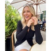 image:imageArachampCloz Womens Wool Blend Button Up Business Casual Cardigan Tops Outfits 2026Black