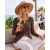 image:imageArachampCloz Womens Wool Blend Button Up Business Casual Cardigan Tops Outfits 2026Coffee