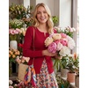 image:imageArachampCloz Womens Wool Blend Button Up Business Casual Cardigan Tops Outfits 2026Red