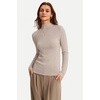 image:imageArachampCloz Womens 100 Merino Wool Slim Fit Mock Neck Sweaters Basic Fall  Luxury FabricampMachine Washable LightweightampEasy Care Natural Warmth Work Essential Business Casual Fall Winter 2026Oatmeal