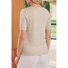 image:imageArachampCloz Womens Wool Blend Cropped Lightweight Short Sleeve Summer Business Casual Cardigan TopsAapricot