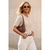 image:imageArachampCloz Womens Wool Blend Cropped Lightweight Short Sleeve Summer Business Casual Cardigan TopsAapricot