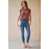 image:imageArachampCloz Womens Wool Blend Oversized Cap Sleeve Summer Casual Sweater  Short Sleeve Sweater Stretchy amp Lightweight Capsule Wardrobe Teacher Outfits Business Casual Tops Solo amp Layer OutfitsDusty Red