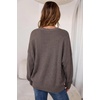 image:imageArachampCloz Womens Wool Blend Oversized Crewneck Fall Casual Sweater  Long Sleeve Antipilling WrinkleResistant Business Casual Work Top Teacher Outfits Fashion 2026Coffee