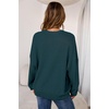 image:imageArachampCloz Womens Wool Blend Oversized Crewneck Fall Casual Sweater  Long Sleeve Antipilling WrinkleResistant Business Casual Work Top Teacher Outfits Fashion 2026Dark Green
