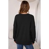 image:imageArachampCloz Womens Wool Blend Oversized Crewneck Fall Casual Sweater  Long Sleeve Antipilling WrinkleResistant Business Casual Work Top Teacher Outfits Fashion 2026Black