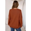 image:imageArachampCloz Womens Wool Blend Oversized Crewneck Fall Casual Sweater  Long Sleeve Antipilling WrinkleResistant Business Casual Work Top Teacher Outfits Fashion 2026Caramel