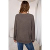 image:imageArachampCloz Womens Wool Blend Oversized Crewneck Fall Casual Sweater  Long Sleeve Antipilling WrinkleResistant Business Casual Work Top Teacher Outfits Fashion 2026Coffee