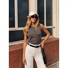 image:imageArachampCloz Womens Wool Blend Non See Through Button Down Casual Tank Tops  Sleeveless Top Crew Neck Fall Outfits Work to Weekend BreathableampSoft LightweightampFlattering ComfortableampStylishCoffee