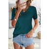 image:imageArachampCloz Womens Wool Blend Short Sleeve Summer Business Casual Sweater  LightweightampSoft Fabric Breathable Top VNeck Regular Fit Office Wear Teacher Outfits Fall Capsule Wardrobe 2026Green