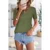 image:imageArachampCloz Womens Wool Blend Short Sleeve Summer Business Casual Sweater  LightweightampSoft Fabric Breathable Top VNeck Regular Fit Office Wear Teacher Outfits Fall Capsule Wardrobe 2026Army Green