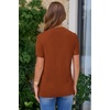 image:imageArachampCloz Womens Wool Blend Short Sleeve Sweater Business Casual Tops  Versatile Soft PillResistant Fall LayeringCaramel